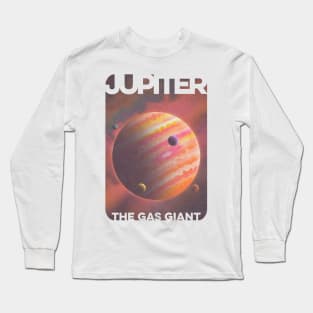 Jupiter The Gas Giant Long Sleeve T-Shirt